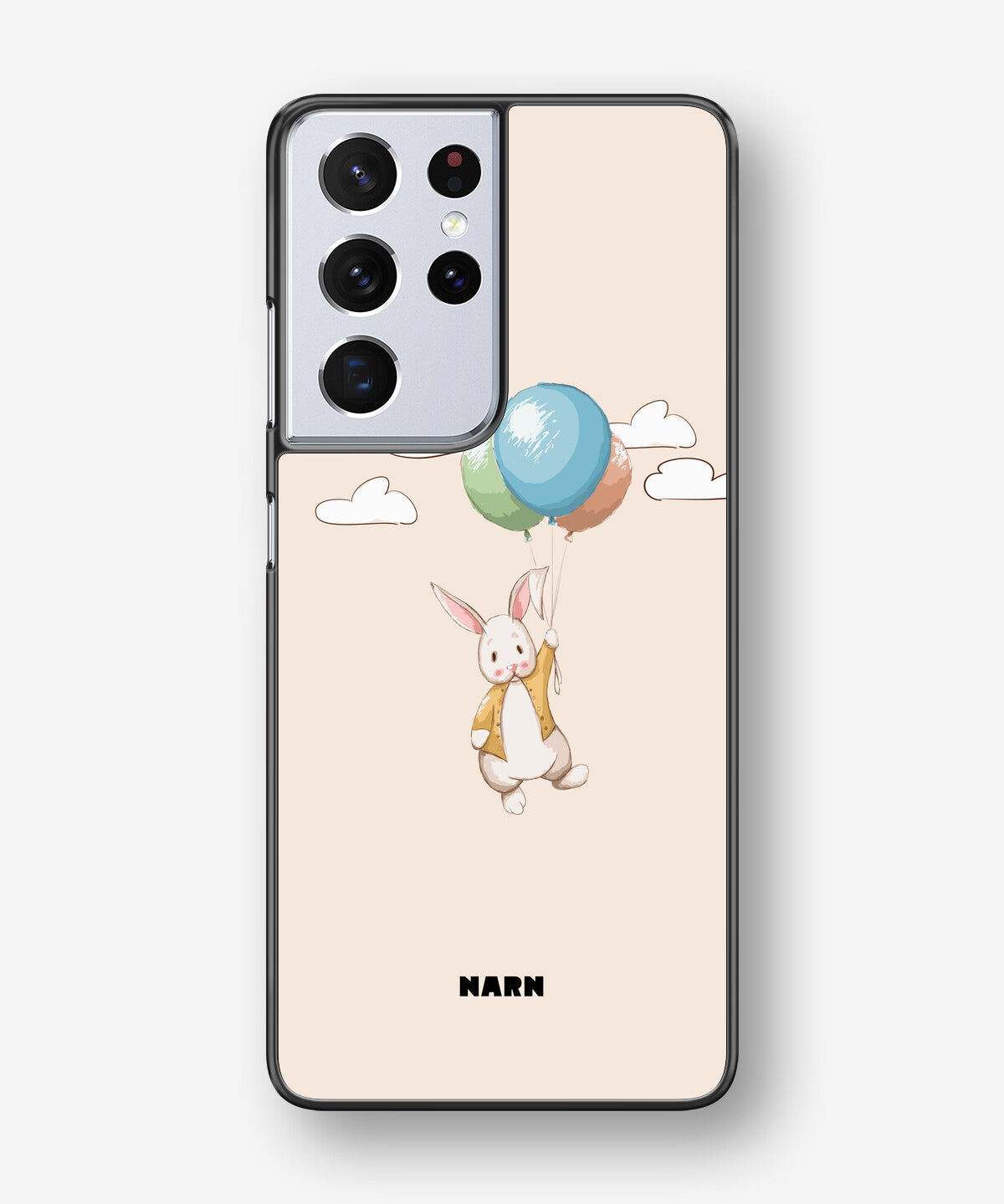 Samsung Galaxy S21 Ultra Hard Case – Flying Rabbit - View 1