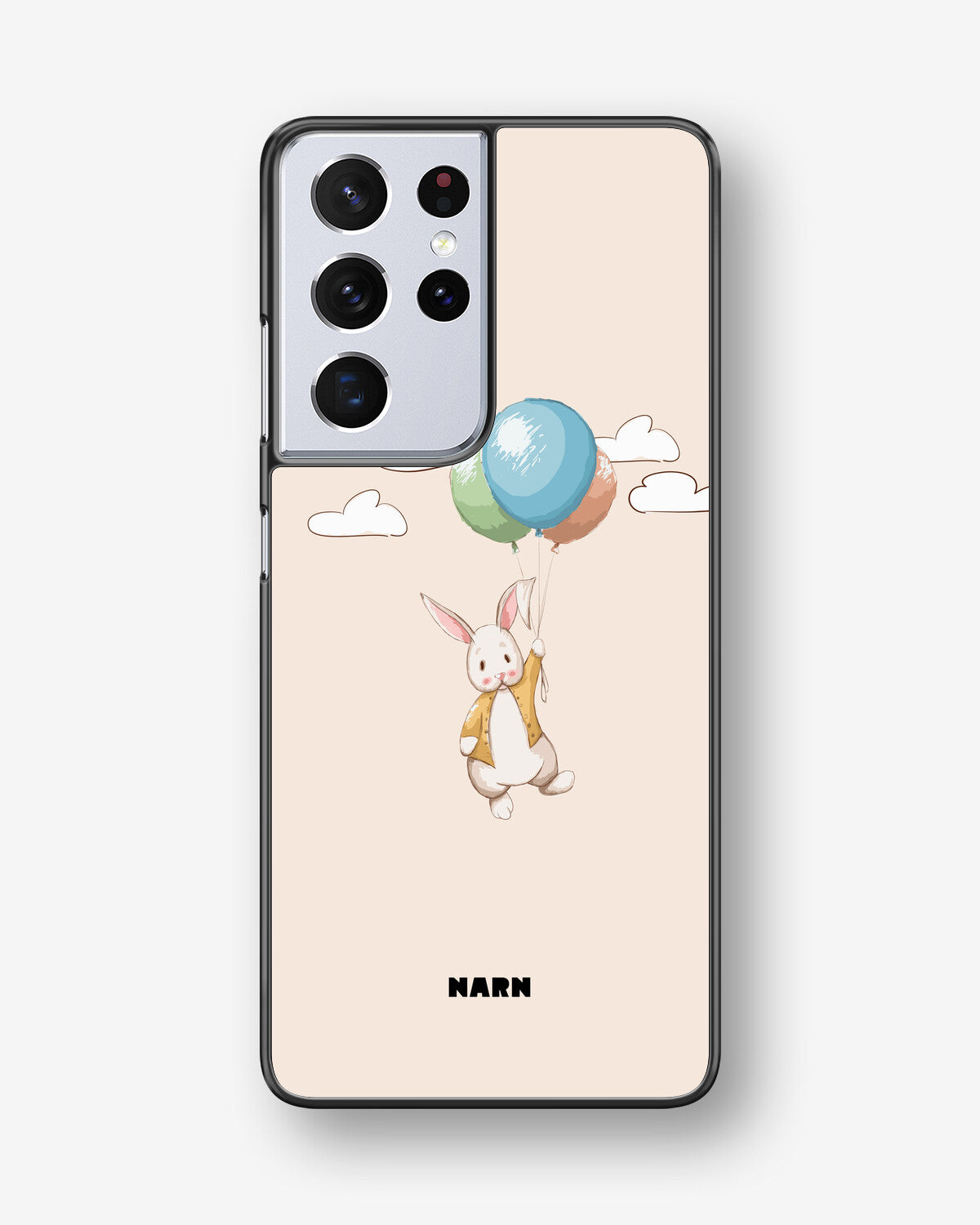 Samsung Galaxy S21 Ultra Hard Case – Flying Rabbit - View 1