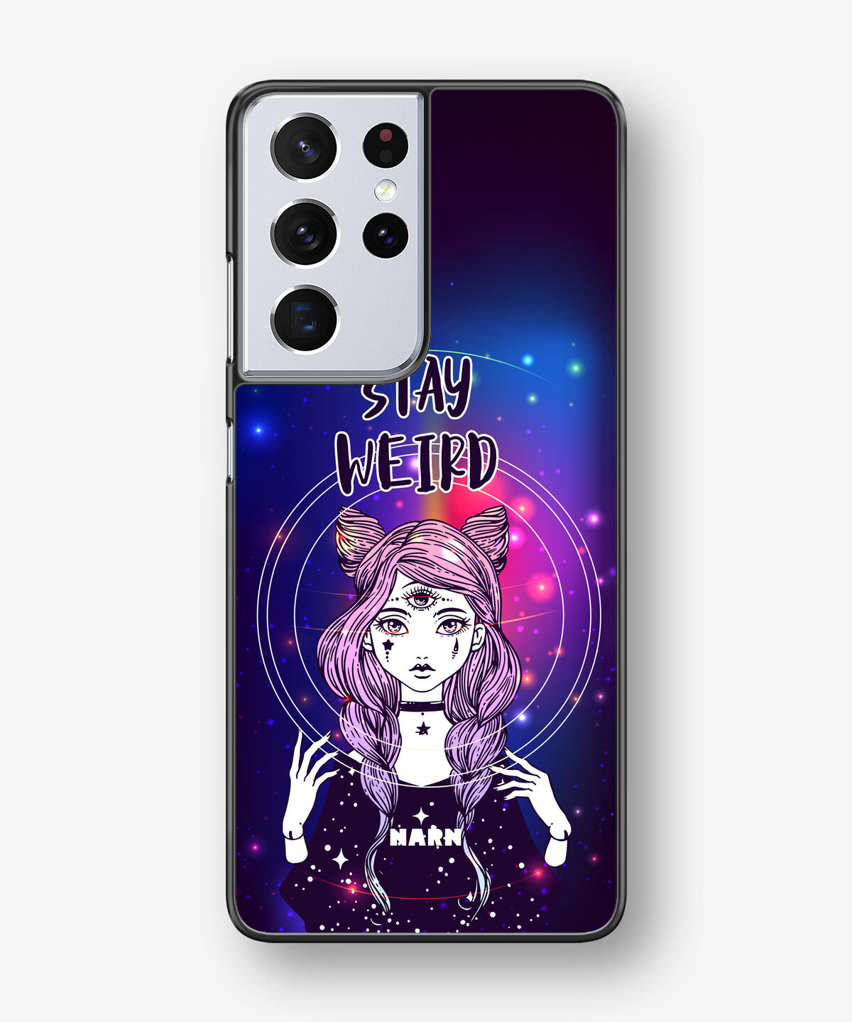 Samsung Galaxy S21 Ultra Hard Case – Galactic Weird - View 1