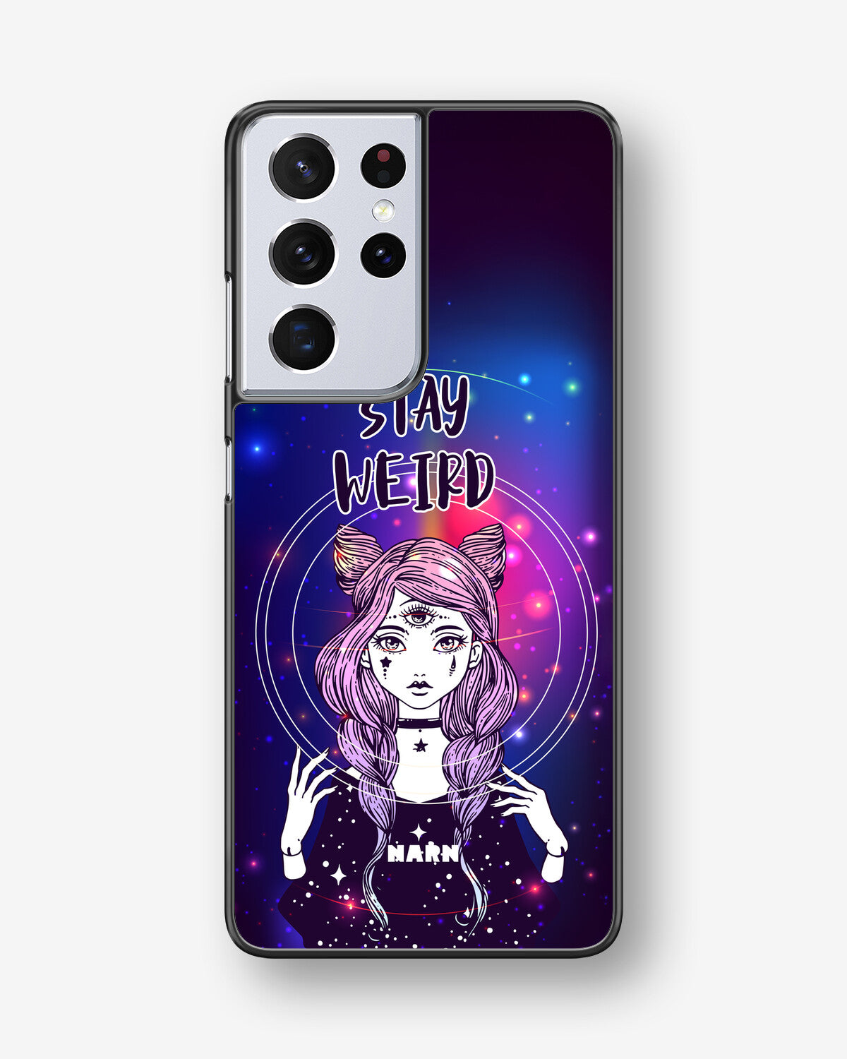 Samsung Galaxy S21 Ultra Hard Case – Galactic Weird - View 1