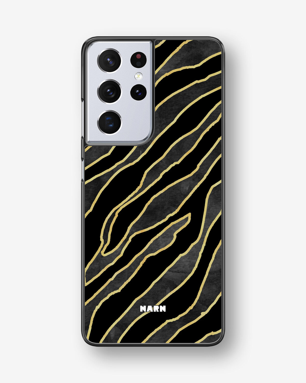 Samsung Galaxy S21 Ultra Hard Case – Golden Zebra - View 1