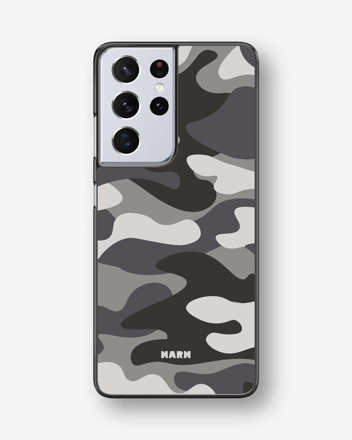 Samsung Galaxy S21 Ultra Hard Case – Grey Camo - View 1