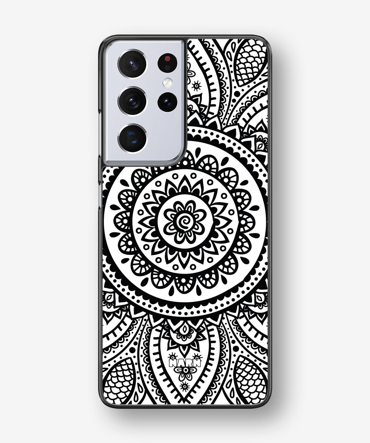Samsung Galaxy S21 Ultra Hard Case – Henna Mandala - View 1