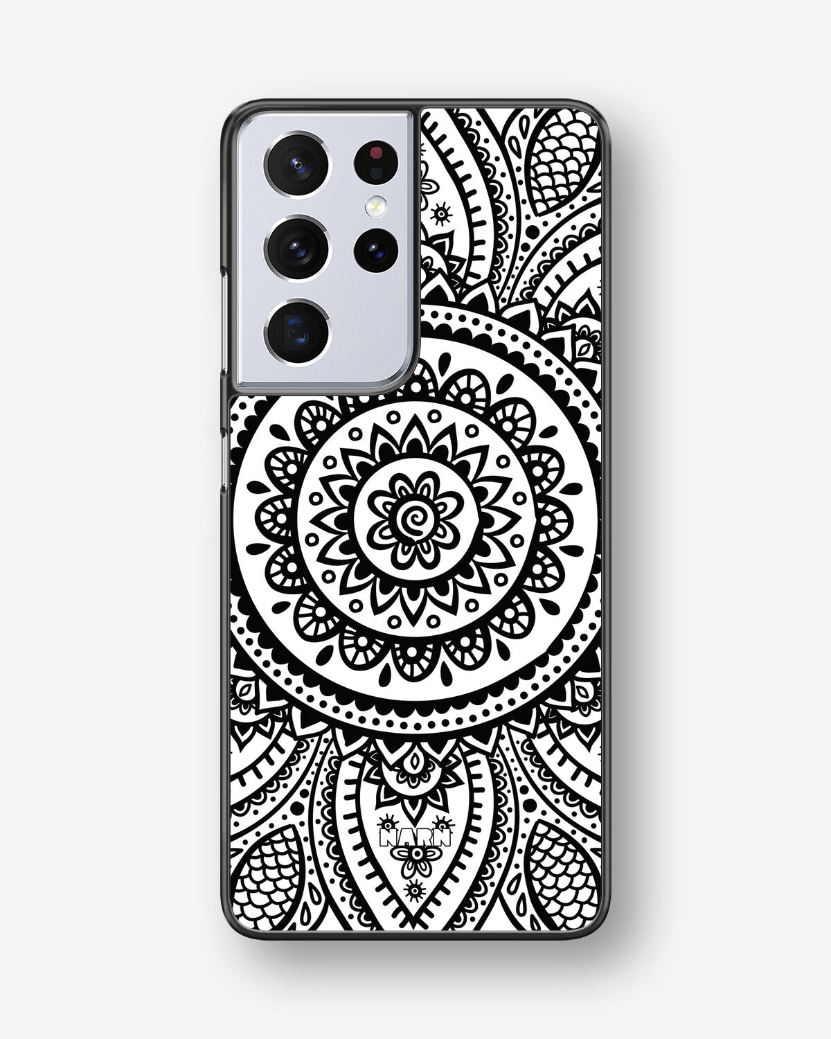 Samsung Galaxy S21 Ultra Hard Case – Henna Mandala - View 1