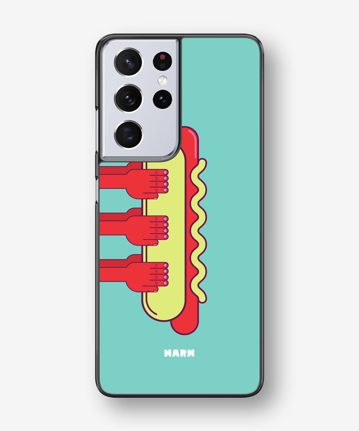 Samsung Galaxy S21 Ultra Hard Case – Hot Dog - View 1