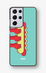 Samsung Galaxy S21 Ultra Hard Case – Hot Dog - View 1