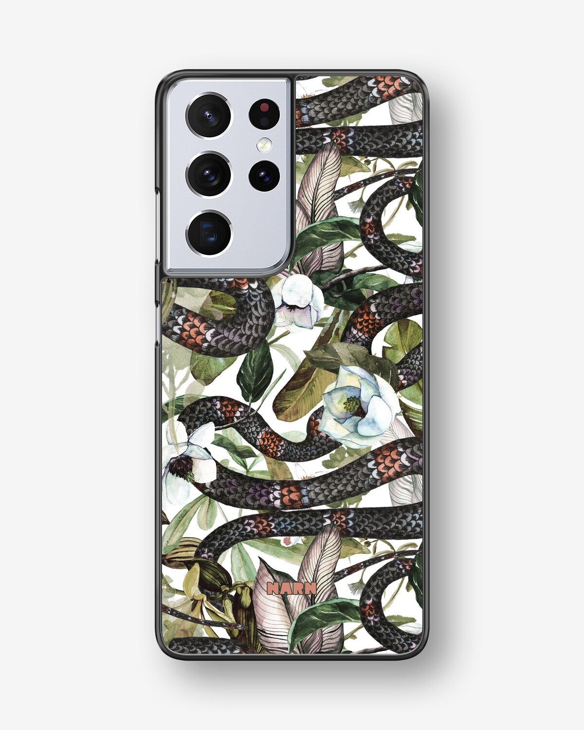 Samsung Galaxy S21 Ultra Hard Case – Jungle Snake - View 1