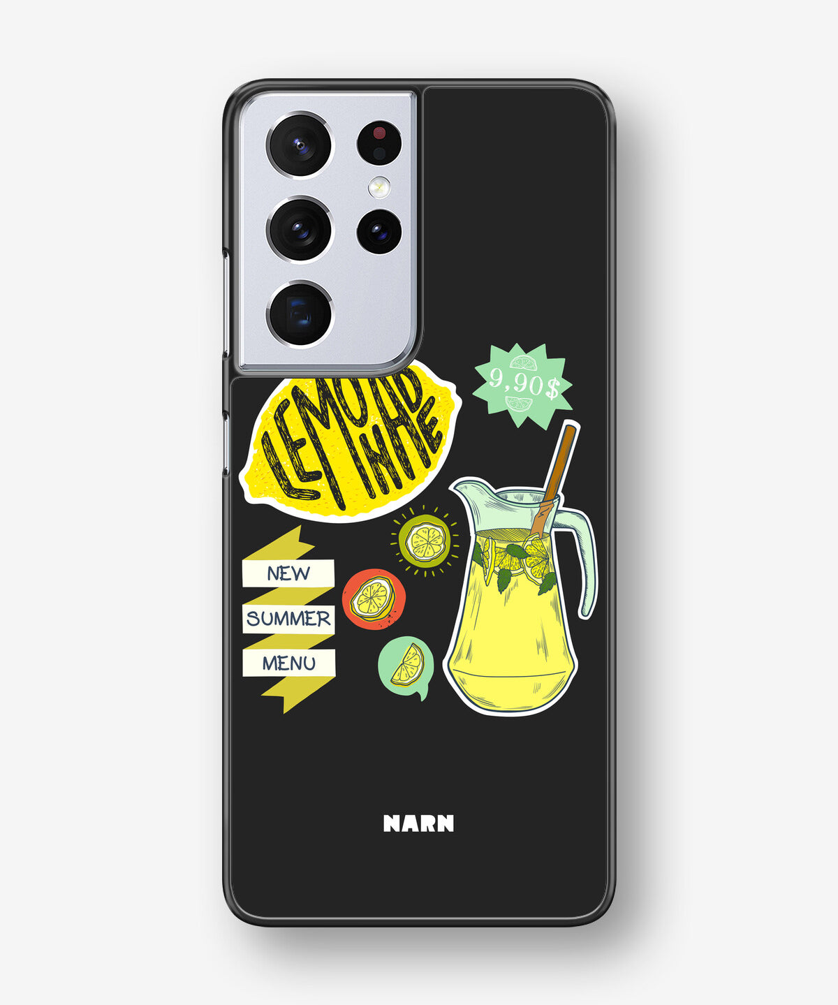 Samsung Galaxy S21 Ultra Hard Case – Lemon Summer - View 1