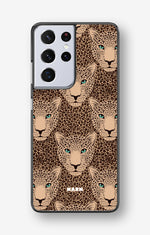 Samsung Galaxy S21 Ultra Hard Case – Leopard Gaze - View 1