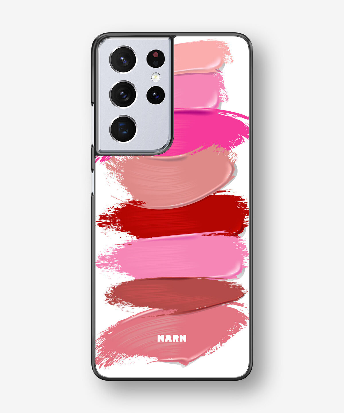 Samsung Galaxy S21 Ultra Hard Case – Lipstick Smears - View 1