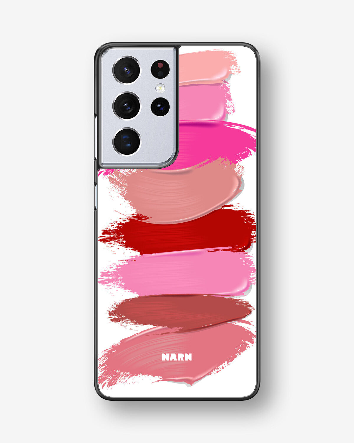 Samsung Galaxy S21 Ultra Hard Case – Lipstick Smears - View 1