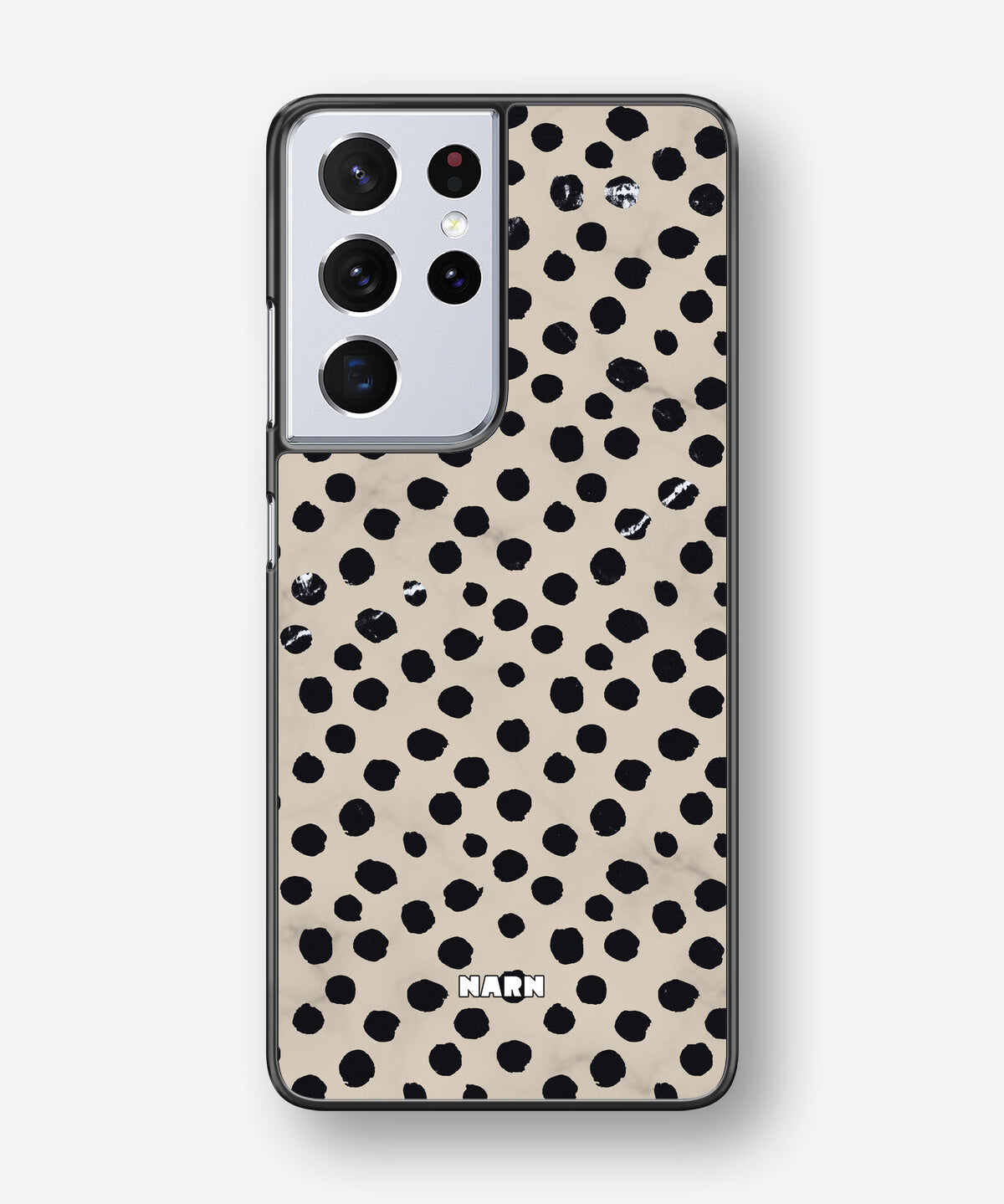 Samsung Galaxy S21 Ultra Hard Case – Marble Dots - View 1