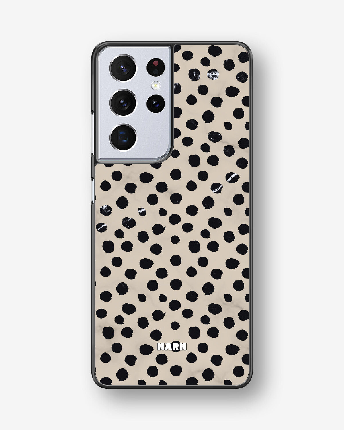Samsung Galaxy S21 Ultra Hard Case – Marble Dots - View 1