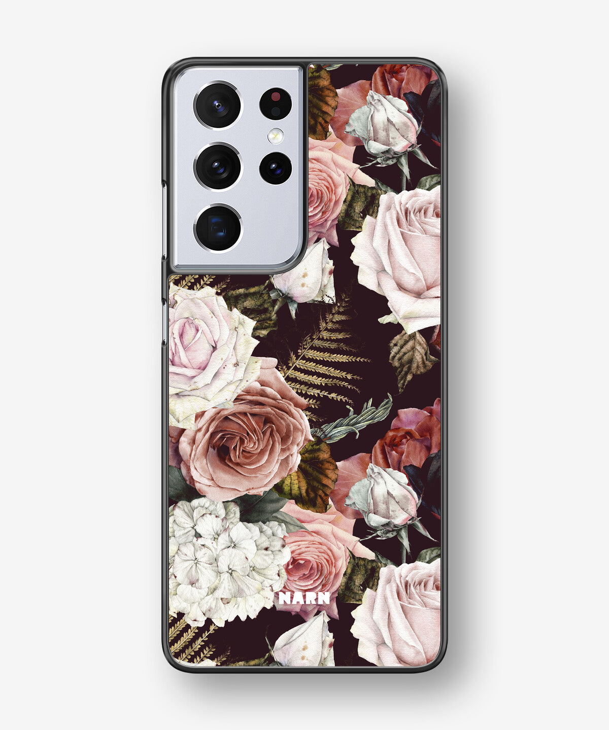 Samsung Galaxy S21 Ultra Hard Case – Midnight Roses - View 1