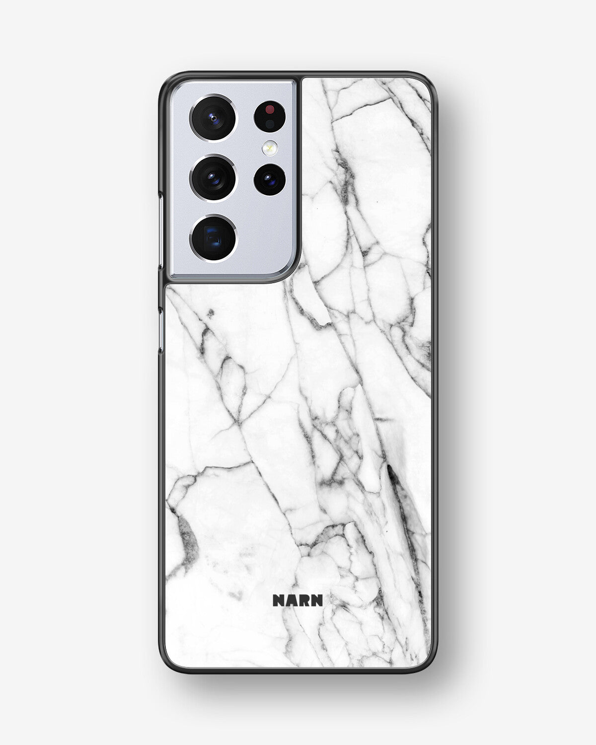 Samsung Galaxy S21 Ultra Hard Case – Milky Marble - View 1