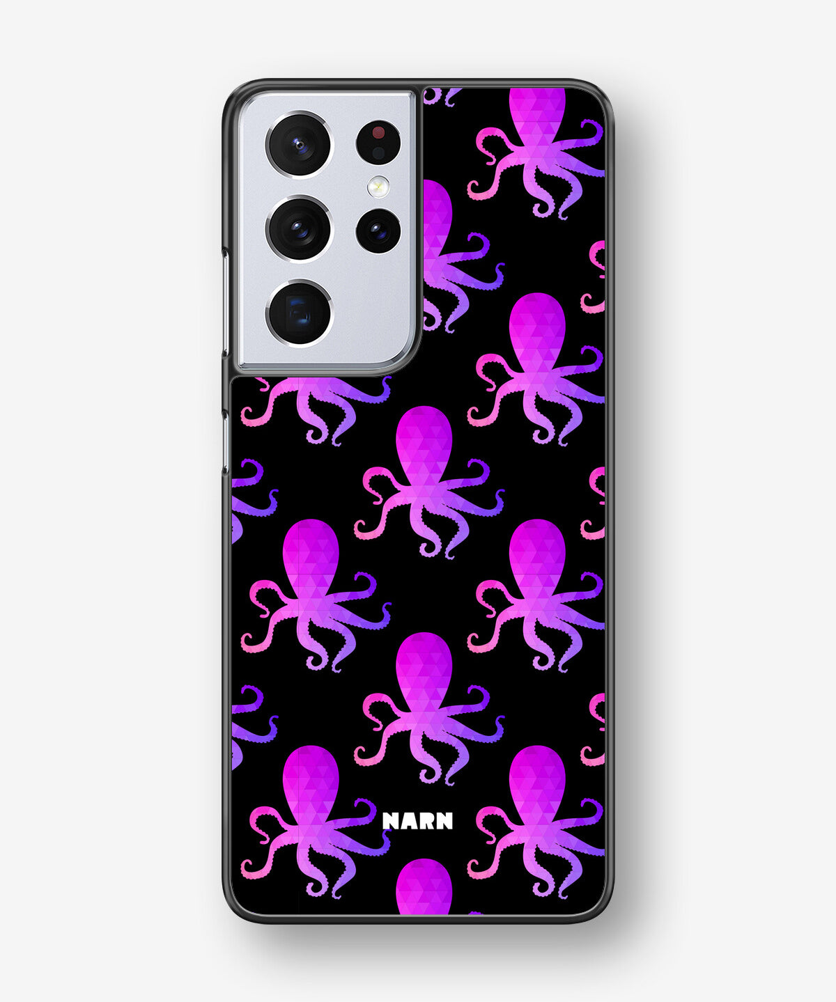 Samsung Galaxy S21 Ultra Hard Case – Octopus Pattern - View 1