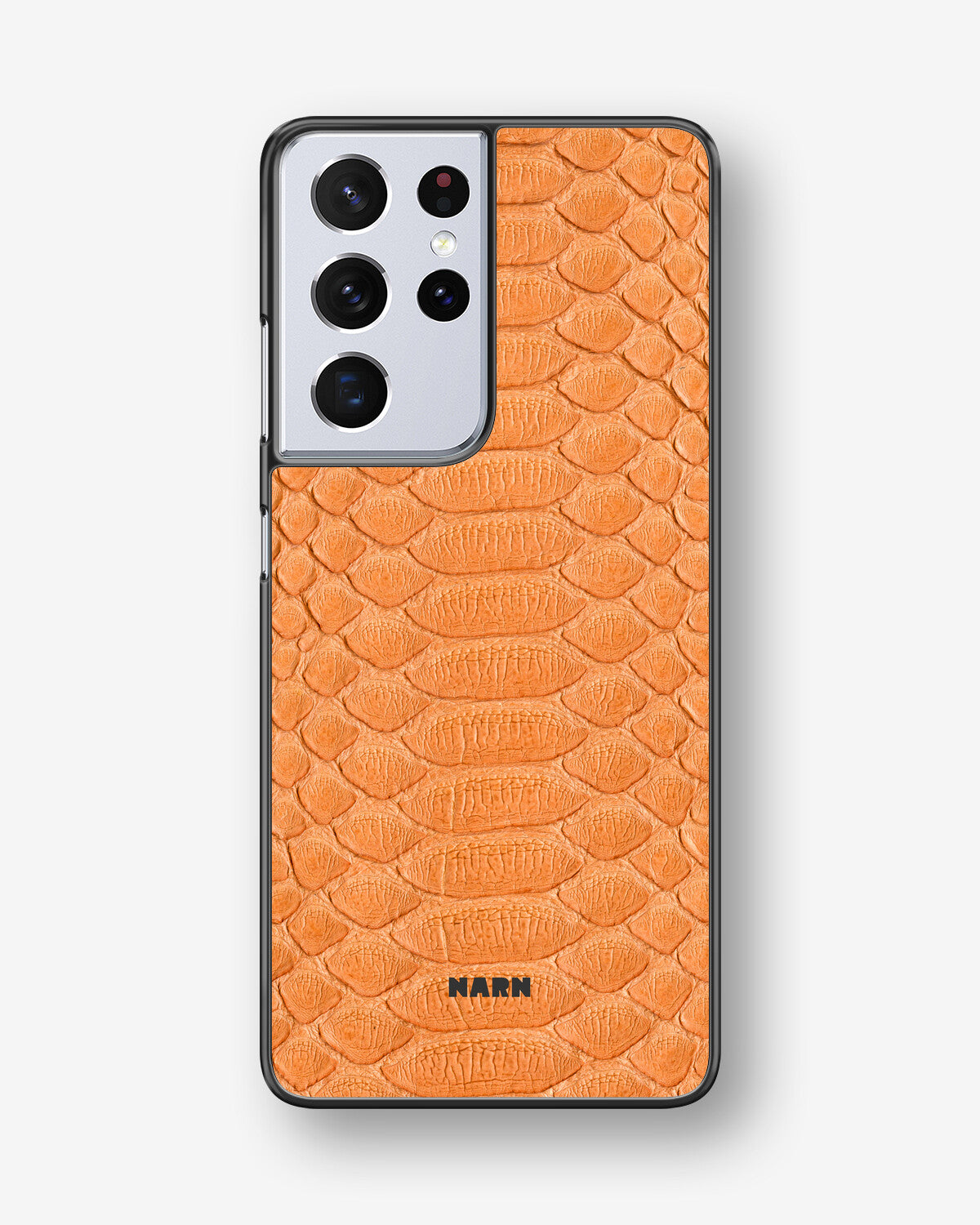 Samsung Galaxy S21 Ultra Hard Case – Orange Snake - View 1