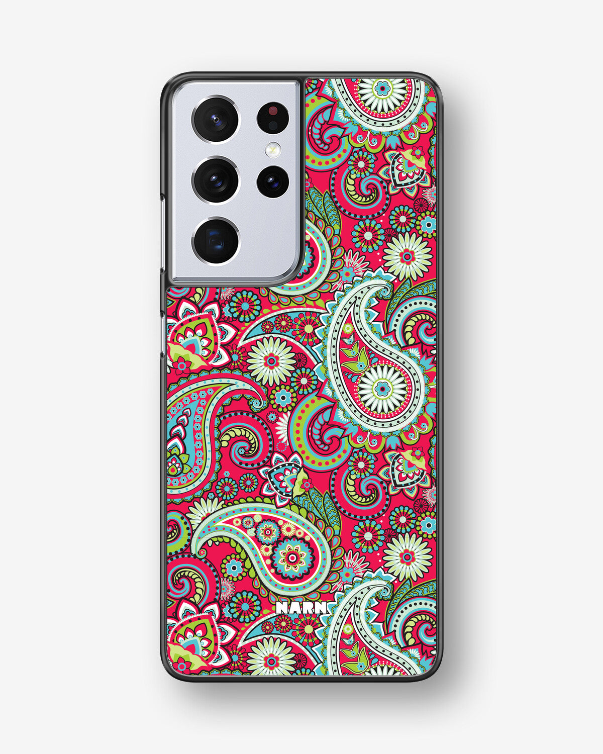 Samsung Galaxy S21 Ultra Hard Case – Paisley Paradise - View 1