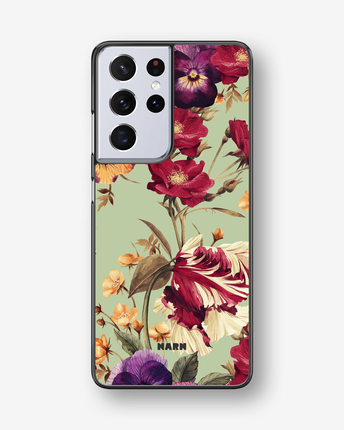 Samsung Galaxy S21 Ultra Hard Case – Pansy Pansy - View 1