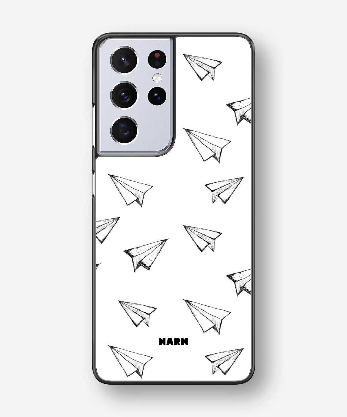 Samsung Galaxy S21 Ultra Hard Case – Paper Planes - View 1