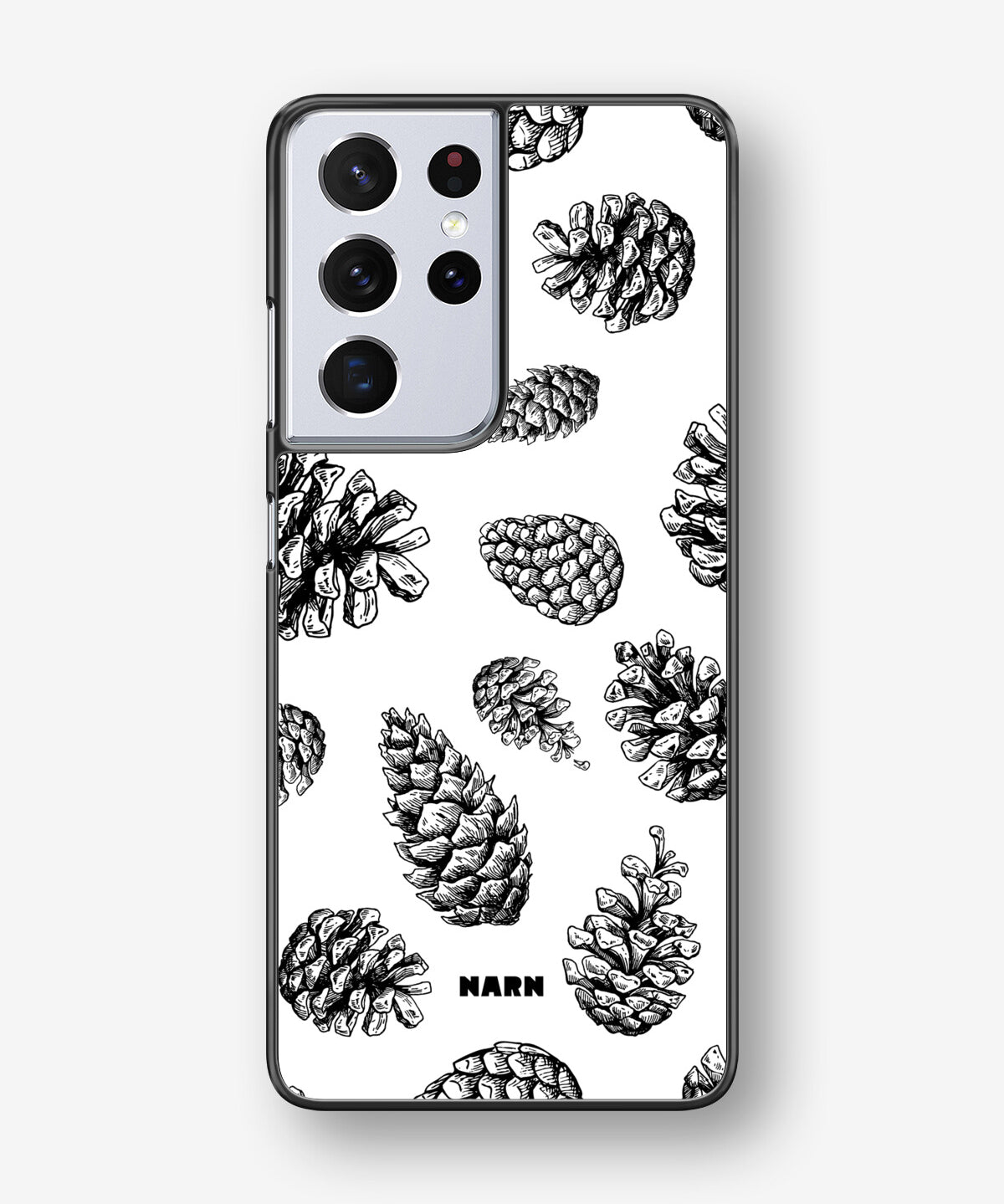 Samsung Galaxy S21 Ultra Hard Case – Pine Cones - View 1
