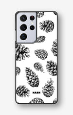 Samsung Galaxy S21 Ultra Hard Case – Pine Cones - View 1