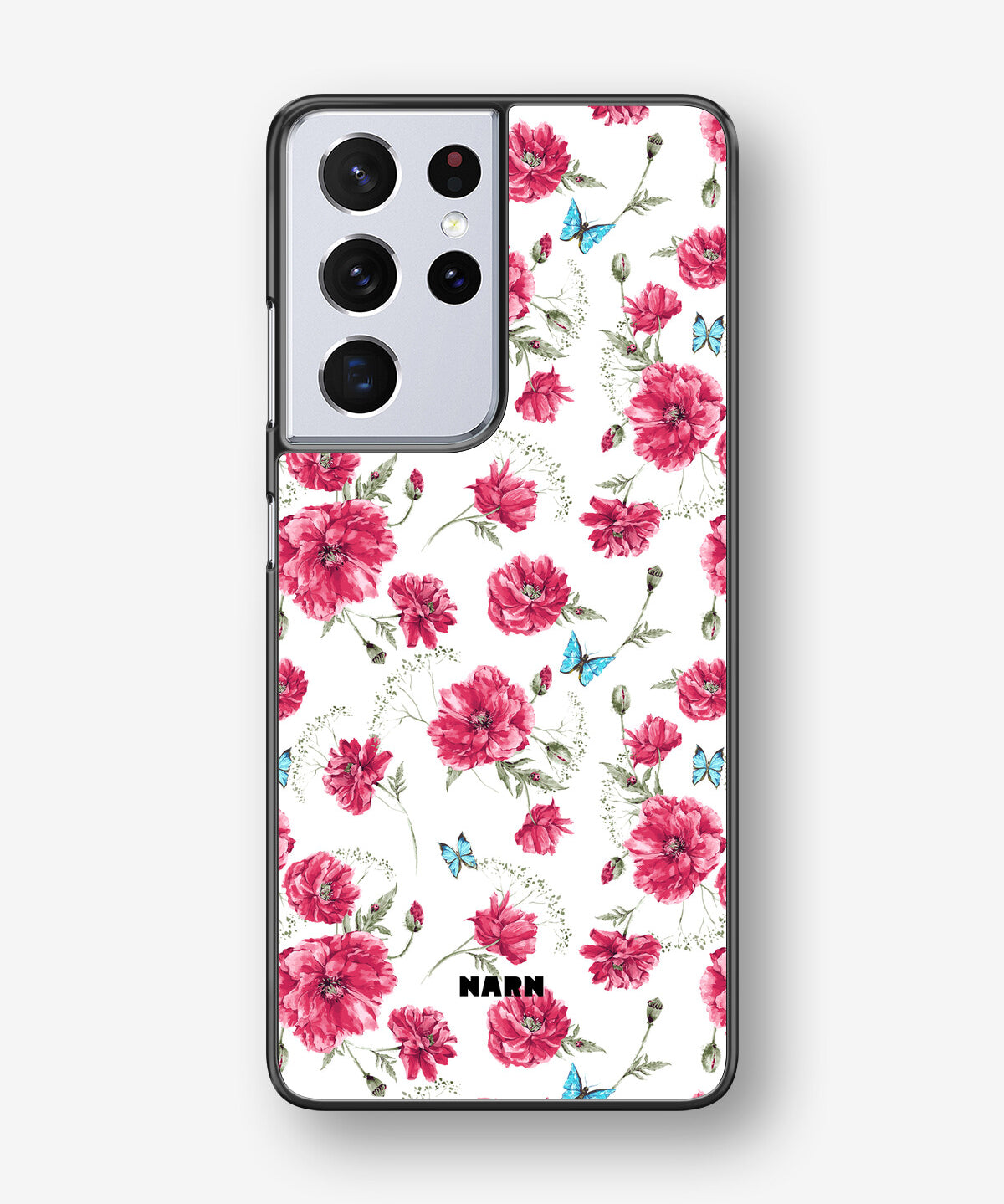 Samsung Galaxy S21 Ultra Hard Case – Poppies in Bloom - View 1