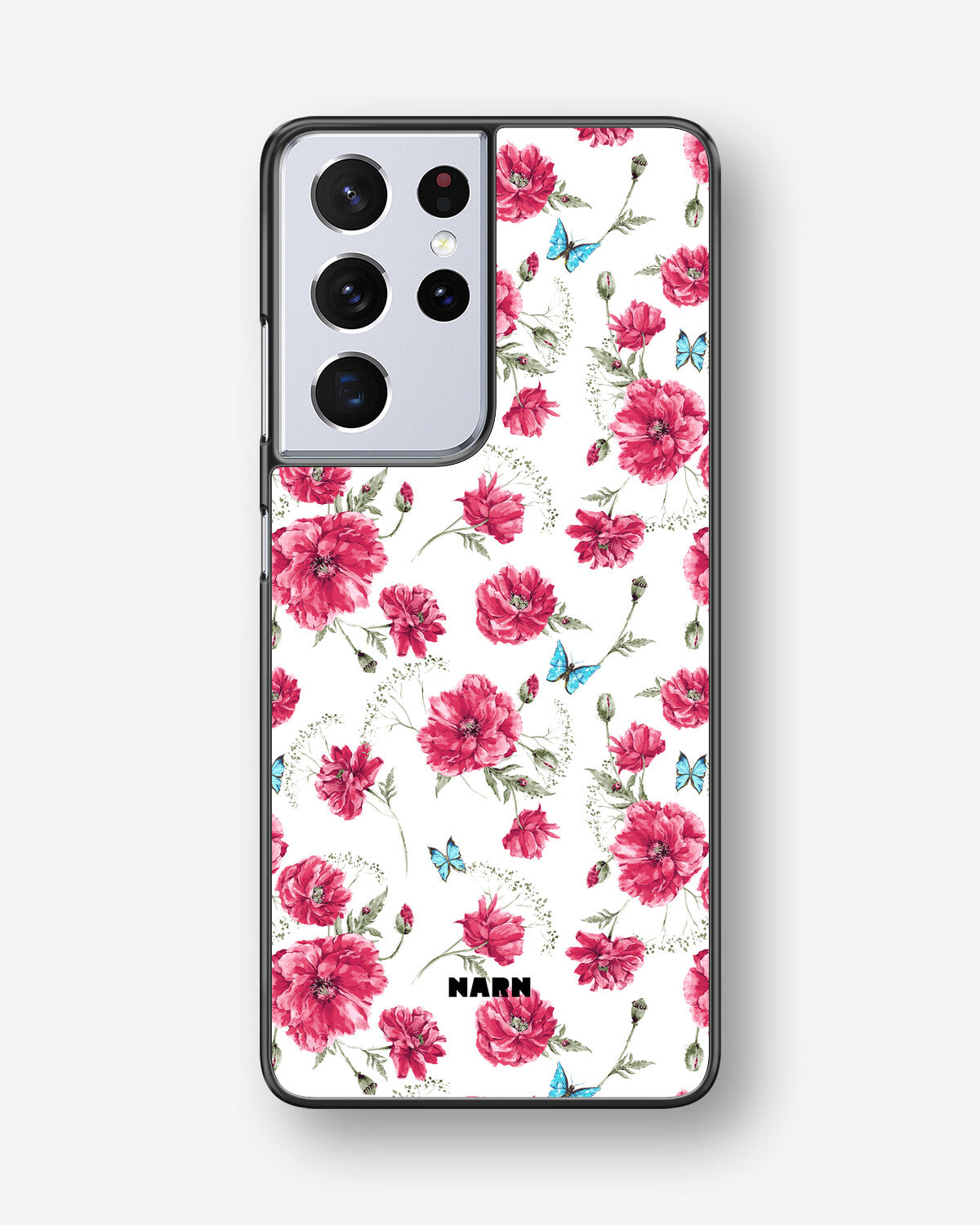 Samsung Galaxy S21 Ultra Hard Case – Poppies in Bloom - View 1