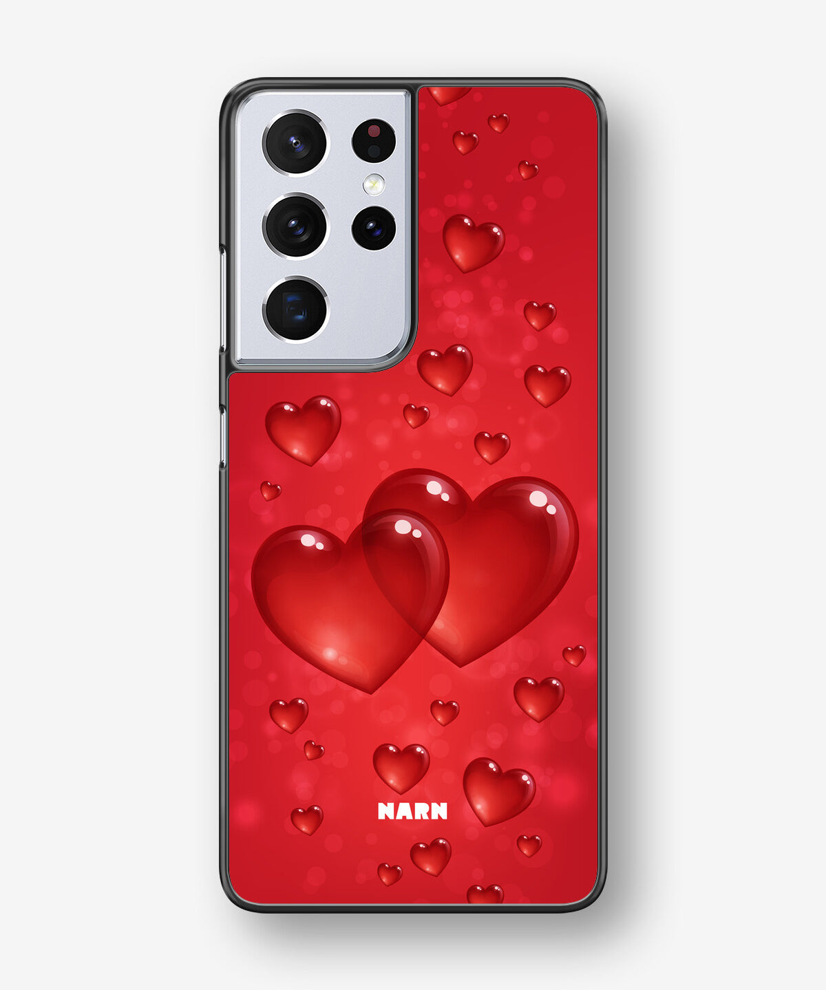 Samsung Galaxy S21 Ultra Hard Case – Red Romance - View 1