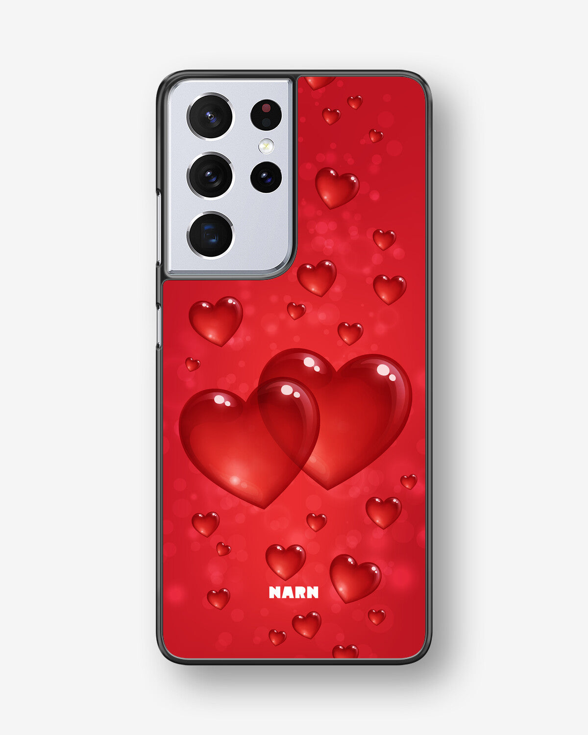 Samsung Galaxy S21 Ultra Hard Case – Red Romance - View 1