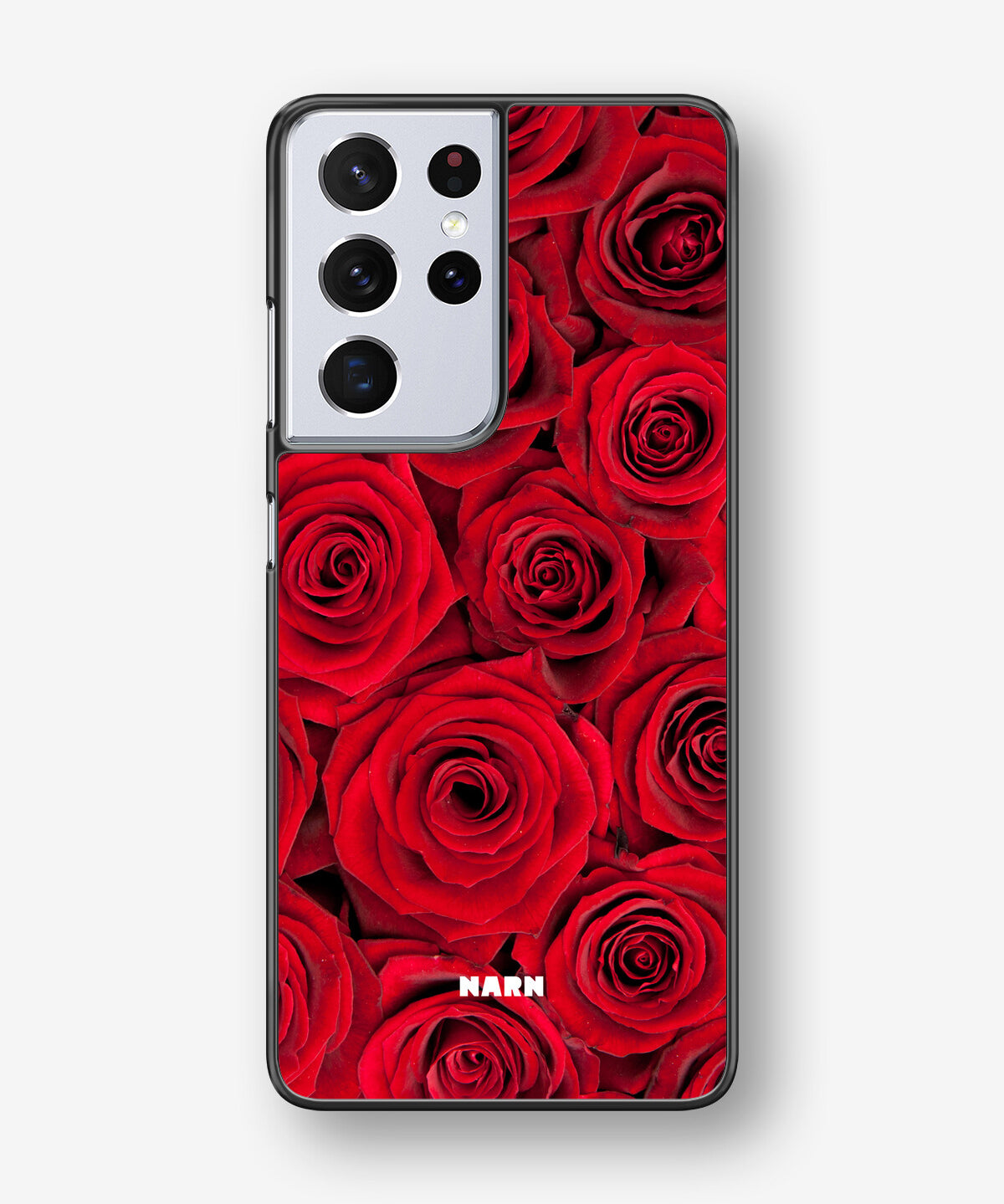 Samsung Galaxy S21 Ultra Hard Case – Red Roses - View 1