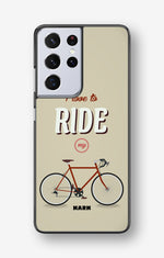 Samsung Galaxy S21 Ultra Hard Case – Ride My Bicycle - View 1