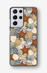 Samsung Galaxy S21 Ultra Hard Case – Sea Shells - View 1