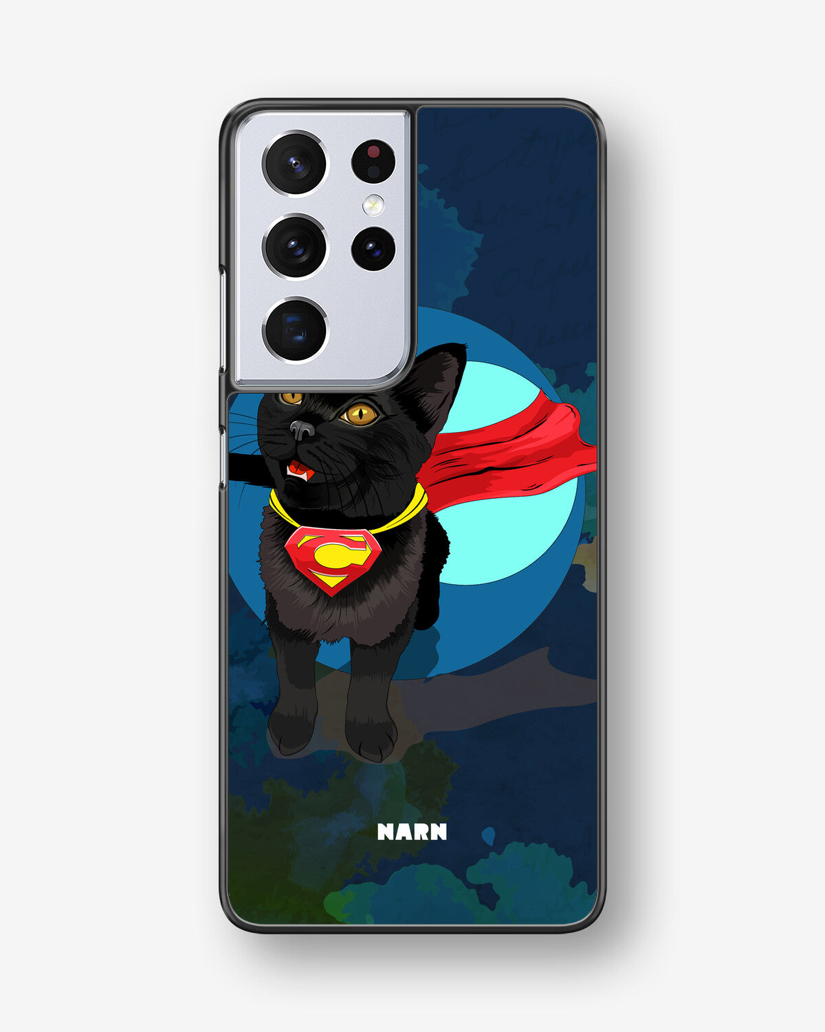Samsung Galaxy S21 Ultra Hard Case – Super Cat - View 1