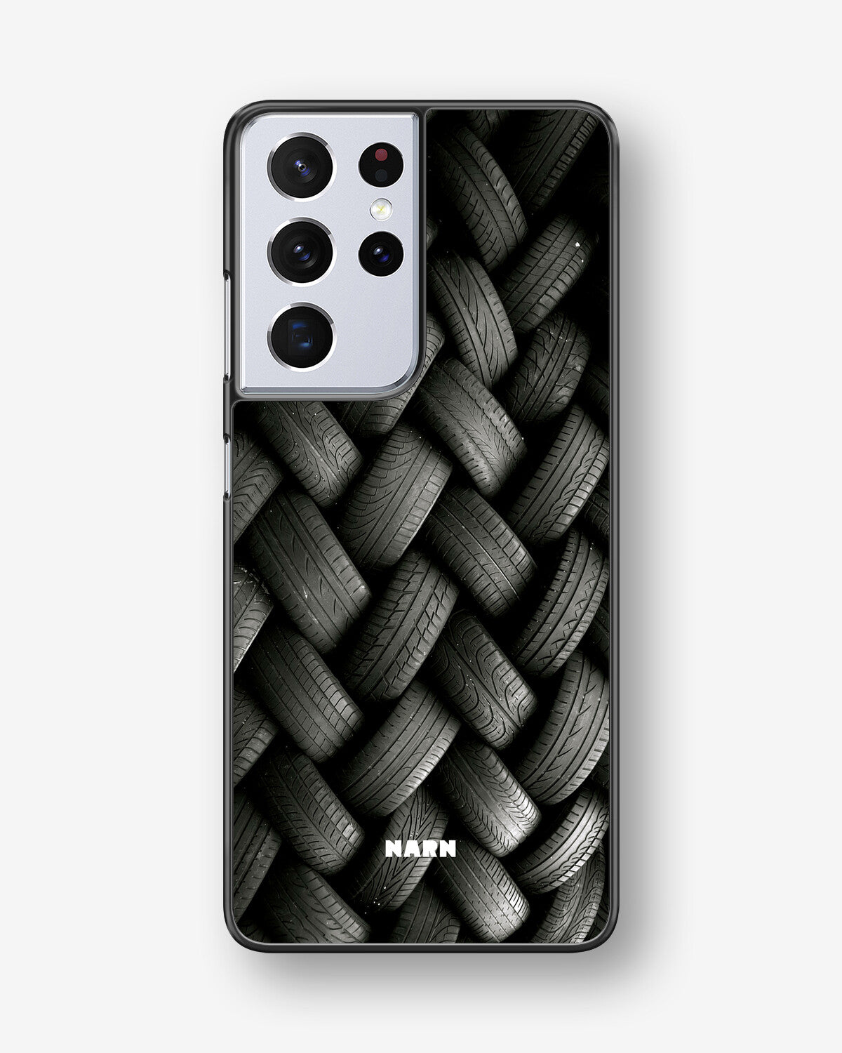 Samsung Galaxy S21 Ultra Hard Case – Tires Wall - View 1