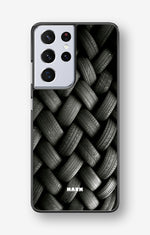 Samsung Galaxy S21 Ultra Hard Case – Tires Wall - View 1