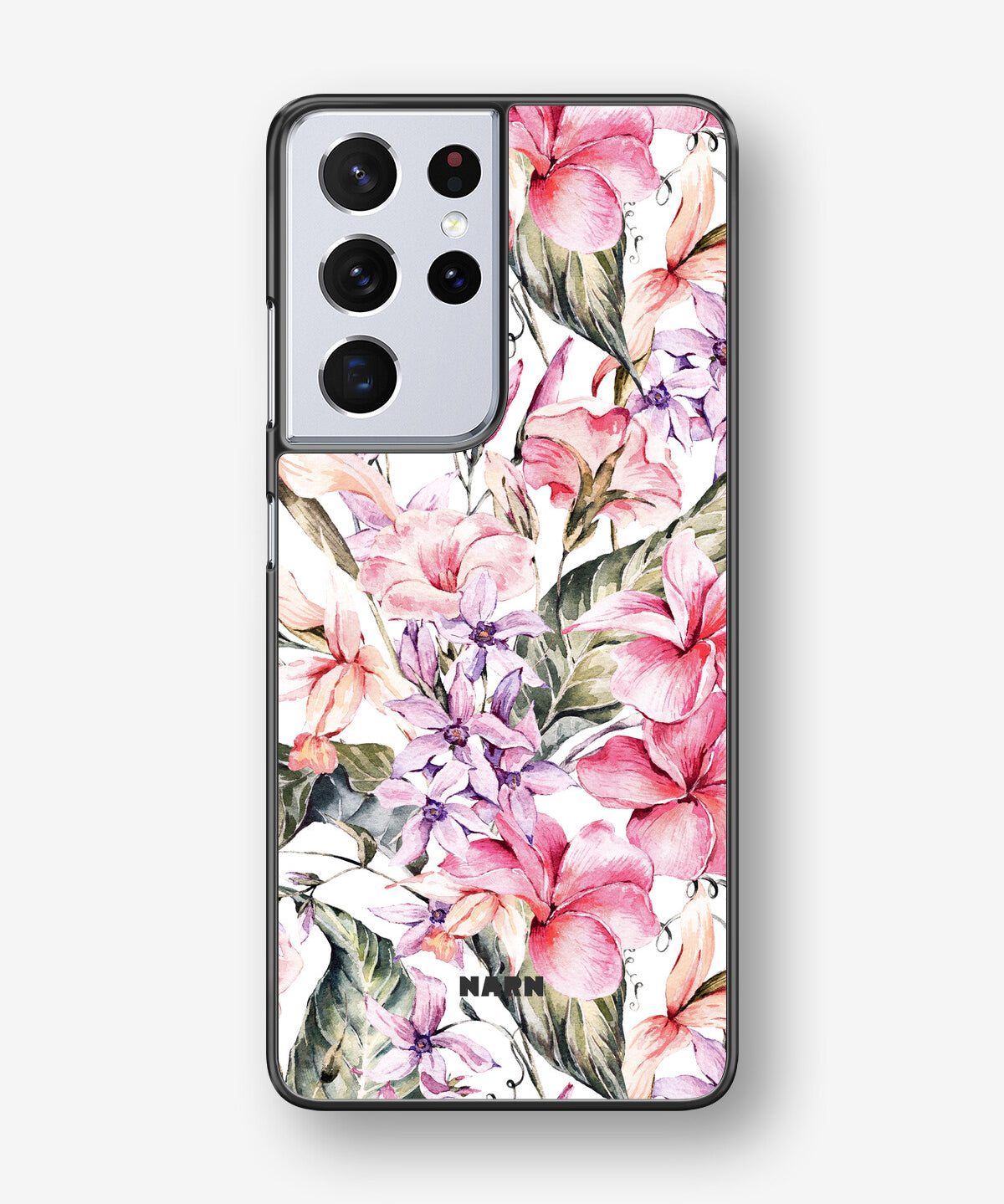 Samsung Galaxy S21 Ultra Hard Case – Watercolor Flowers - View 1