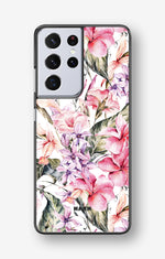 Samsung Galaxy S21 Ultra Hard Case – Watercolor Flowers - View 1