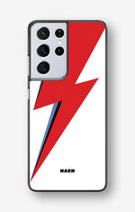 Samsung Galaxy S21 Ultra Hard Case – White Bowie  - View 1