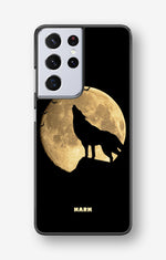 Samsung Galaxy S21 Ultra Hard Case – Wolf - View 1