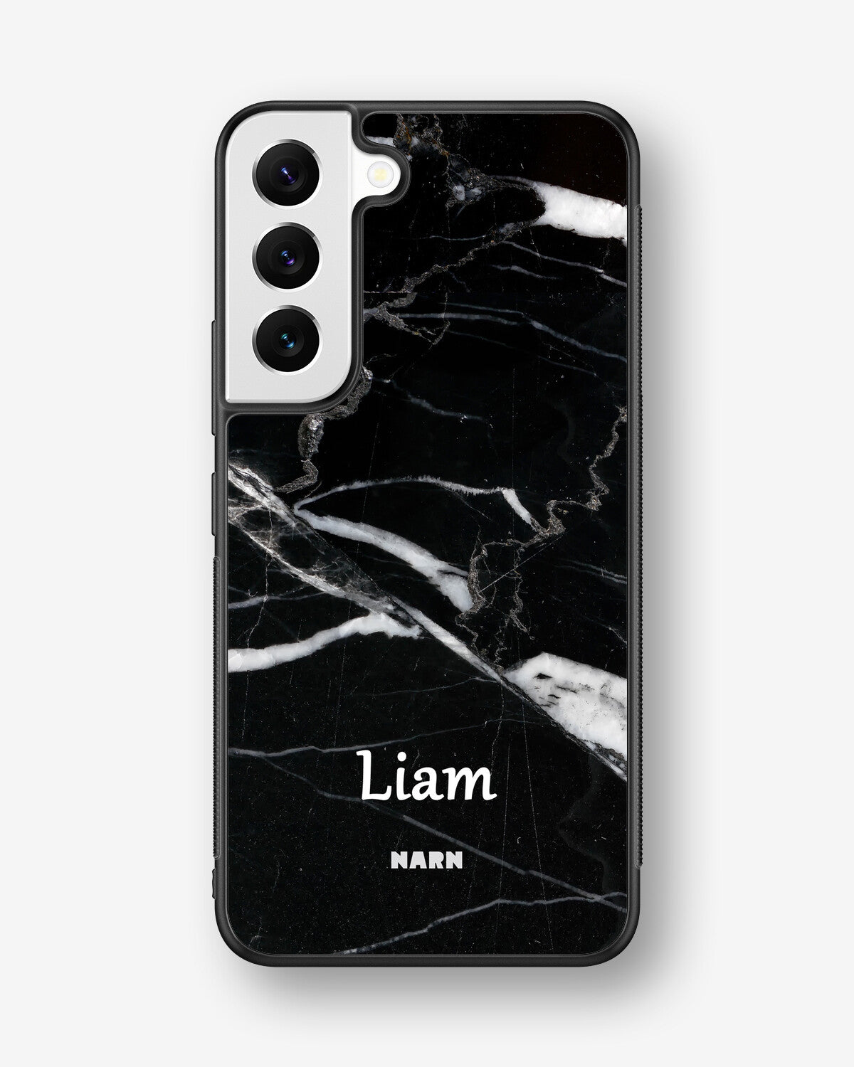 Samsung Galaxy S22 Hard Case – Custom - Black Marble - View 1