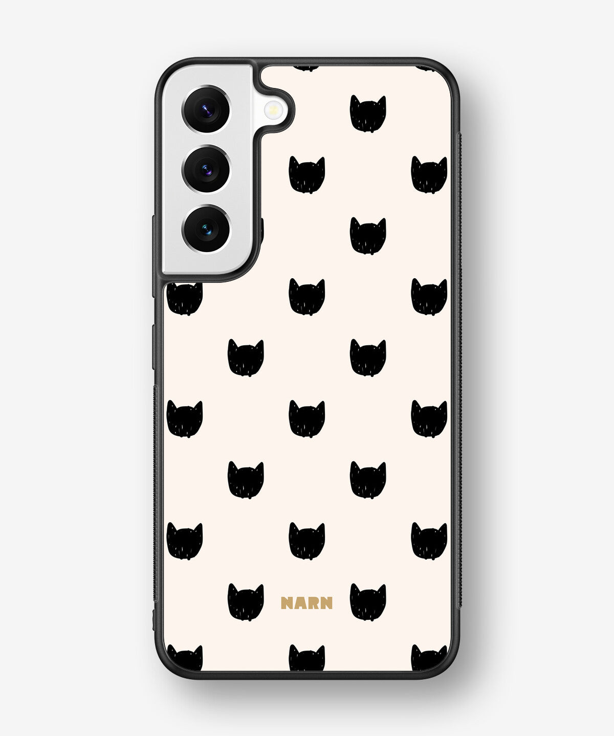 Samsung Galaxy S22 Hard Case – Kitty Dots - View 1