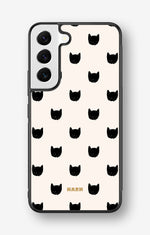 Samsung Galaxy S22 Hard Case – Kitty Dots - View 1