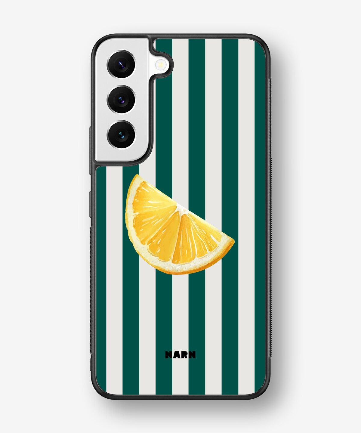 Samsung Galaxy S22 Hard Case – Lemon Stripes - View 1