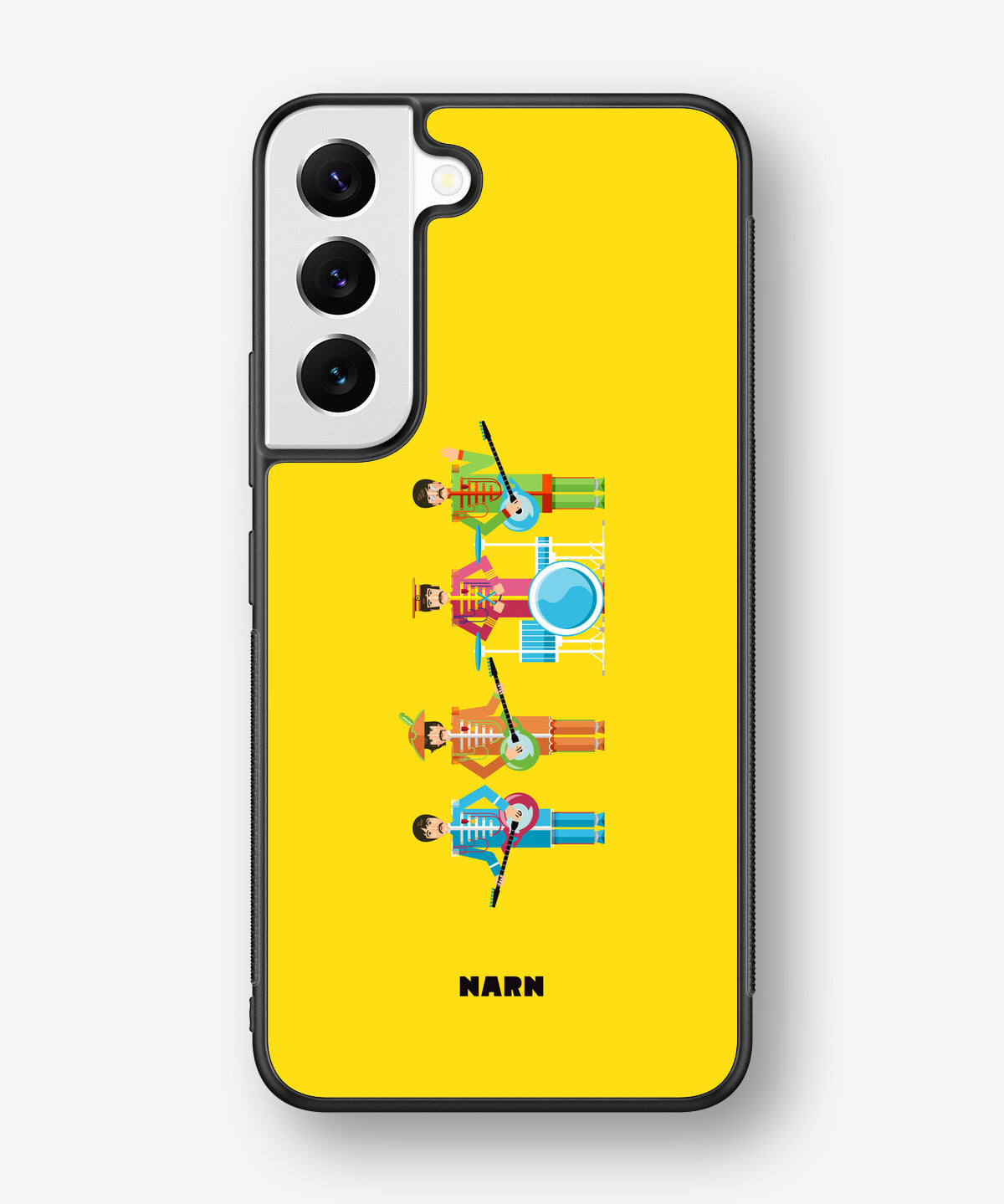 Samsung Galaxy S22 Hard Case – Beatles Yellow - View 1