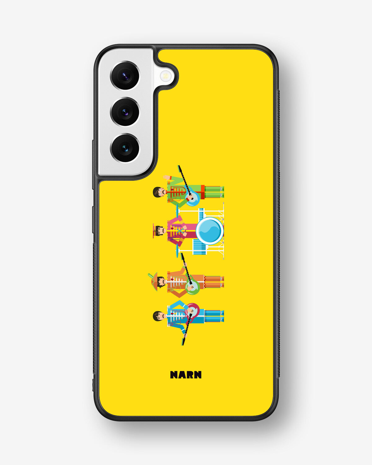 Samsung Galaxy S22 Hard Case – Beatles Yellow - View 1