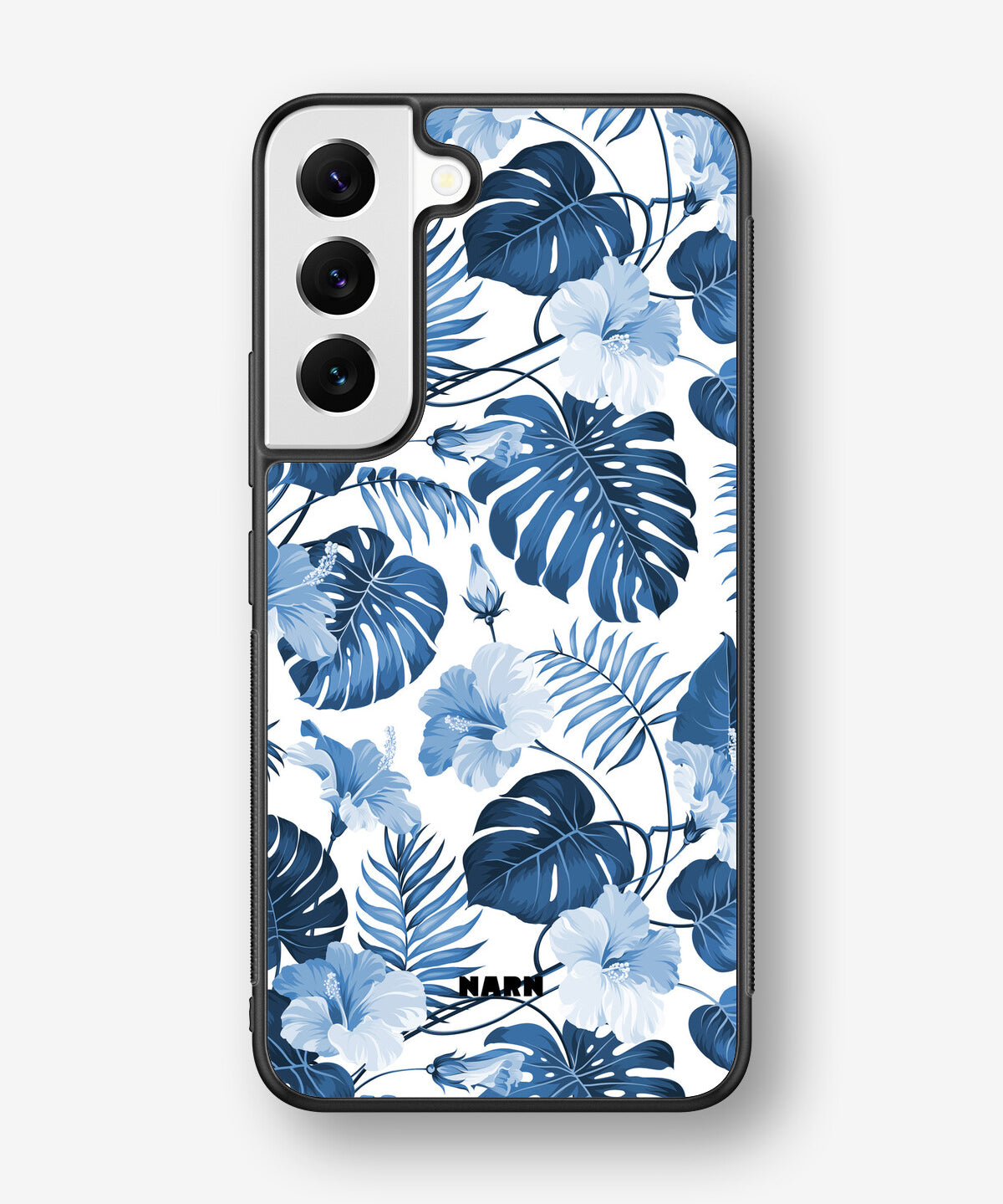Samsung Galaxy S22 Hard Case – Blue Tropics - View 1