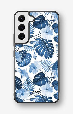 Samsung Galaxy S22 Hard Case – Blue Tropics - View 1