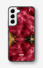 Samsung Galaxy S22 Hard Case – Burgendy Shimmer - View 1