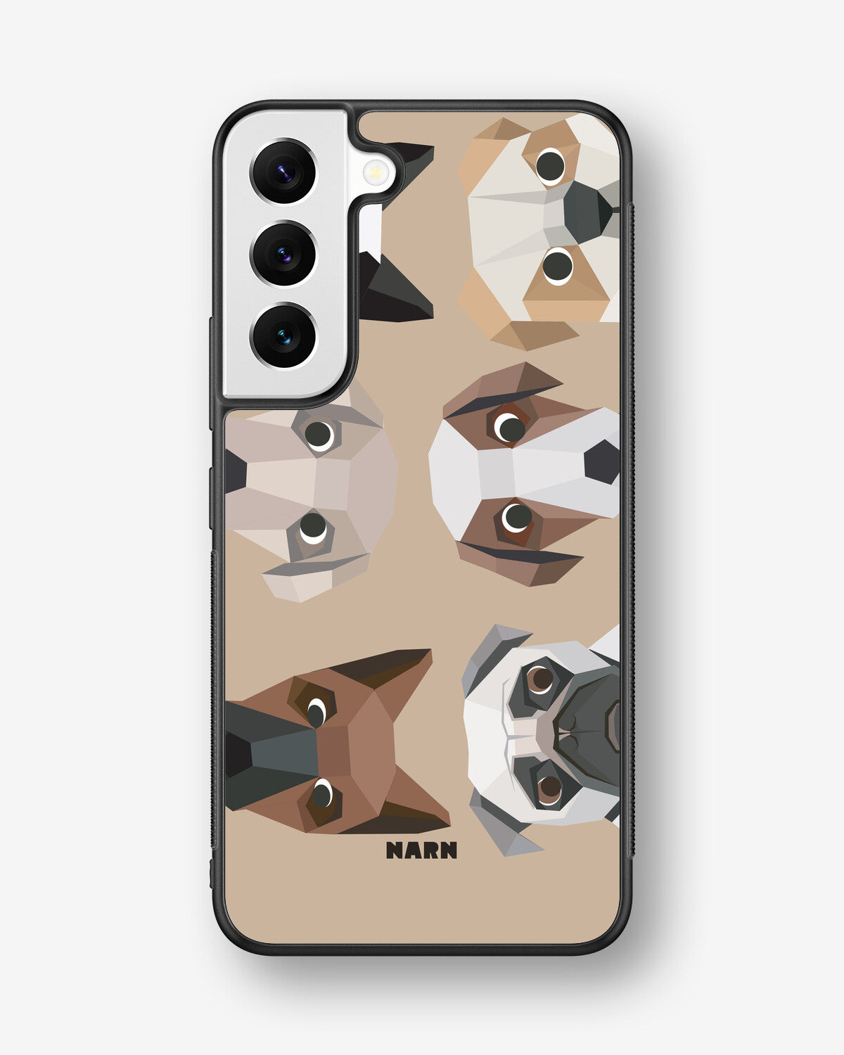 Samsung Galaxy S22 Hard Case – Cute Dogs - View 1